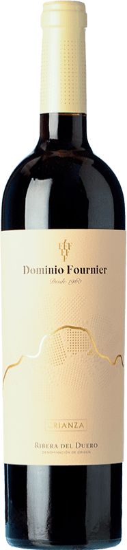 Kostenloser Versand | Rotwein González Byass Dominio Fournier Crianza — Kurze Fassreifung D.O. Ribera del Duero Kastilien und León Spanien Tempranillo 75 cl
