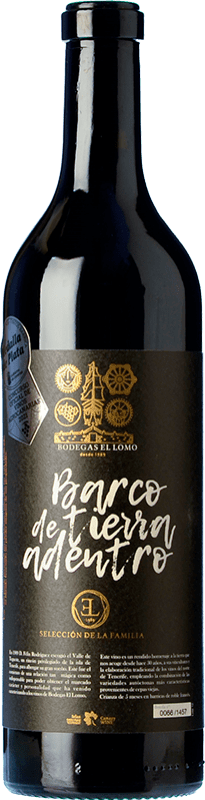 23,95 € | Red wine El Lomo Barco de Tierra Adentro Canary Islands Spain Listán Black, Listán White, Negramoll 75 cl