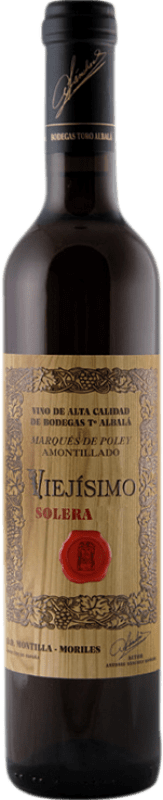 Бесплатная доставка | Крепленое вино Toro Albalá Marqués de Poley 1922 Amontillado D.O. Montilla-Moriles Андалусия Испания Pedro Ximénez бутылка Medium 50 cl