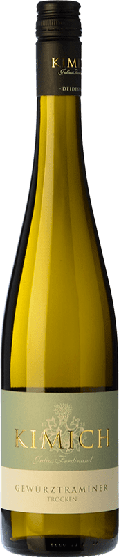 Free Shipping | Sweet wine Weingut Kimich Spätlese Troken Q.b.A. Pfälz Pfälz Germany Gewürztraminer 75 cl