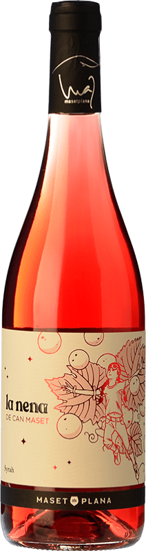 Free Shipping | Rosé wine Masetplana La Nena de Can Maset Young D.O. Empordà Catalonia Spain Syrah 75 cl