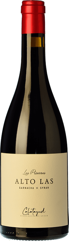 Бесплатная доставка | Красное вино Raíces Ibéricas Las Pizarras Alto Las D.O. Calatayud Арагон Испания Syrah, Grenache 75 cl