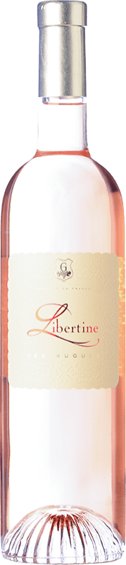 Free Shipping | Rosé wine Domaine des Nugues Libertine Rosé Young France Gamay 75 cl