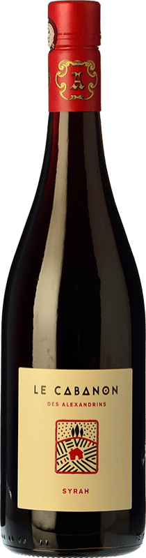 Free Shipping | Red wine Les Alexandrins Le Cabanon Rouge France Syrah, Viognier 75 cl
