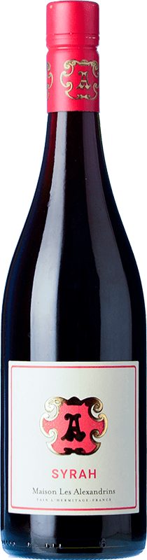 Free Shipping | Red wine Les Alexandrins France Syrah 75 cl