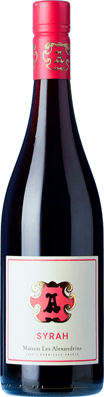 Kostenloser Versand | Rotwein Les Alexandrins Frankreich Syrah 75 cl