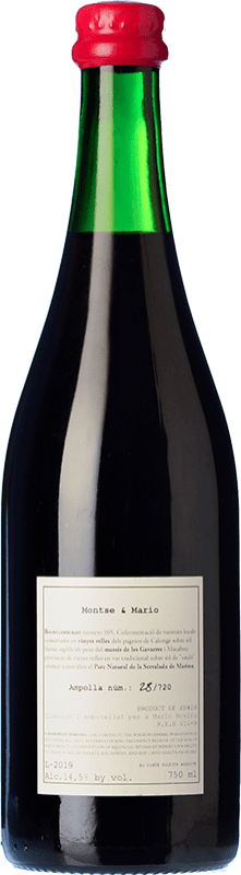 Envio grátis | Vinho tinto Mario Rovira Montse & Mario Espanha Macabeo 75 cl