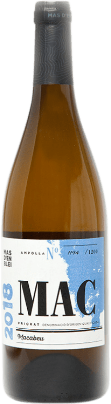 10,95 € | Vin blanc Mas d'en Blei Mac D.O.Ca. Priorat Catalogne Espagne Macabeo 75 cl