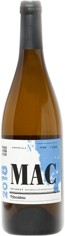 10,95 € Envio grátis | Vinho branco Mas d'en Blei Mac D.O.Ca. Priorat