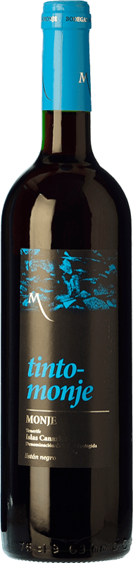 Free Shipping | Red wine Monje Tintomonje Canary Islands Spain Listán Black 75 cl