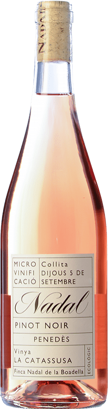 10,95 € | 玫瑰酒 Nadal Rosé 年轻的 D.O. Penedès 加泰罗尼亚 西班牙 Pinot Black 75 cl
