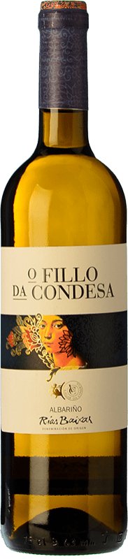 Бесплатная доставка | Белое вино Lagar da Condesa O Fillo D.O. Rías Baixas Галисия Испания Albariño 75 cl