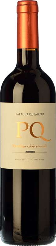10,95 € | Red wine Palacio Quemado Vendimia Seleccionada D.O. Ribera del Guadiana Estremadura Spain Tempranillo, Syrah, Grenache Bottle 75 cl