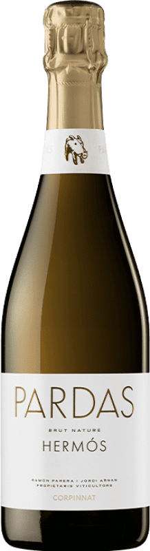 39,95 € Envío gratis | Espumoso blanco Pardas Hermós Brut Nature Corpinnat