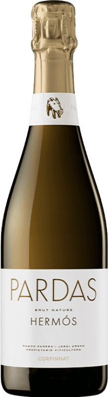 32,95 € 送料無料 | 白のスパークリングワイン Pardas Hermós Brut Nature — ブリュット・ナチュール Corpinnat