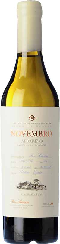 42,95 € Envoi gratuit | Vin blanc Pazo de Señorans Novembro D.O. Rías Baixas Bouteille Medium 50 cl