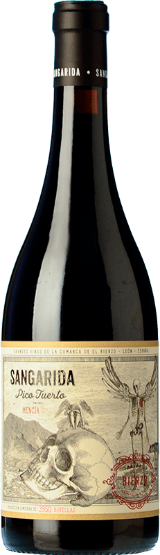 免费送货 | 红酒 Attis Sangarida Pico Tuerto D.O. Bierzo 卡斯蒂利亚莱昂 西班牙 Mencía 75 cl