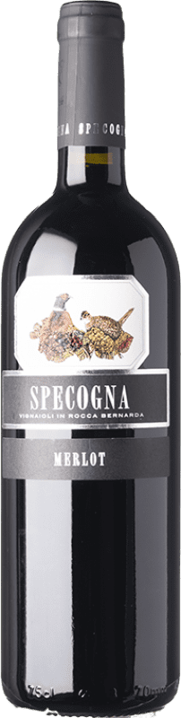 Free Shipping | Red wine Specogna D.O.C. Colli Orientali del Friuli Friuli-Venezia Giulia Italy Merlot 75 cl