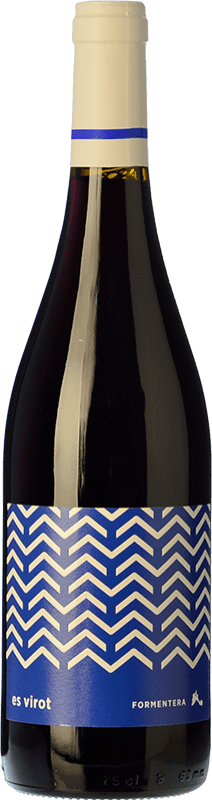 17,95 € | Red wine Terramoll Es Virot I.G.P. Vi de la Terra de Formentera Balearic Islands Spain Merlot, Cabernet Sauvignon 75 cl