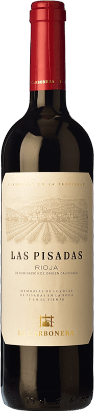 Envio grátis | Vinho tinto La Carbonera Torres Las Pisadas D.O.Ca. Rioja La Rioja Espanha Tempranillo Garrafa Magnum 1,5 L