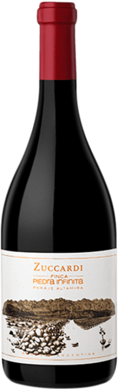 Бесплатная доставка | Красное вино Zuccardi Finca Piedra Infinita I.G. Mendoza Мендоса Аргентина Malbec 75 cl