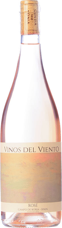 Бесплатная доставка | Розовое вино Vinos del Viento Rosé Молодой D.O. Campo de Borja Арагон Испания Grenache 75 cl