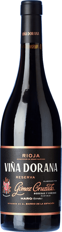 25,95 € | Красное вино Gómez Cruzado Viña Dorana Резерв D.O.Ca. Rioja Ла-Риоха Испания Tempranillo, Grenache 75 cl