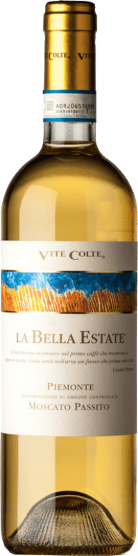 Spedizione Gratuita | Vino dolce Vite Colte La Bella Estate Passito D.O.C. Piedmont Piemonte Italia Moscato Bianco 75 cl