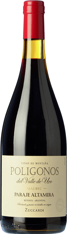 免费送货 | 红酒 Zuccardi Polígonos Paraje I.G. Altamira 阿尔塔米拉 阿根廷 Malbec 75 cl