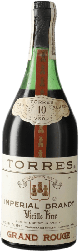 18,95 € | Brandy Torres 10 V.S.O.P. Very Superior Old Pale D.O. Penedès Catalonia Spain Bottle 72 cl
