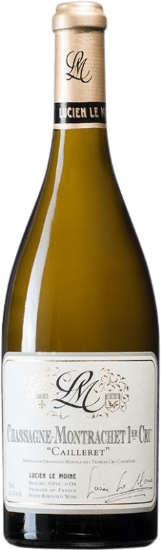 Бесплатная доставка | Белое вино Lucien Le Moine Premier Cru Cailleret A.O.C. Chassagne-Montrachet Бургундия Франция Chardonnay 75 cl