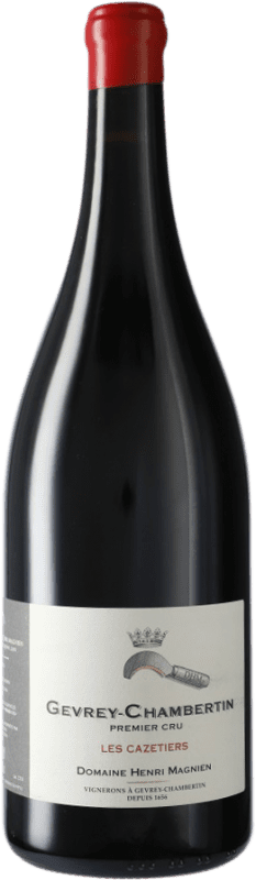 Kostenloser Versand | Rotwein Henri Magnien Premier Cru Les Cazetiers A.O.C. Gevrey-Chambertin Burgund Frankreich Spätburgunder Magnum-Flasche 1,5 L