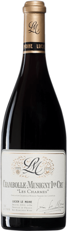 Envoi gratuit | Vin Rouge Lucien Le Moine Les Charmes 1er Premier Cru A.O.C. Chambolle-Musigny Bourgogne France Pinot Noir 75 cl