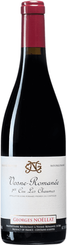 Free Shipping | Red wine Noëllat Georges Premier Cru Les Chaumes A.O.C. Vosne-Romanée Burgundy France Pinot Black 75 cl