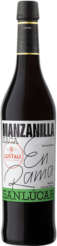 26,95 € Kostenloser Versand | Verstärkter Wein Lustau 3 En Rama D.O. Manzanilla-Sanlúcar de Barrameda Medium Flasche 50 cl