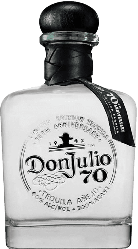 Spedizione Gratuita | Tequila Don Julio 70 Cristalino Añejo Jalisco Messico 70 cl