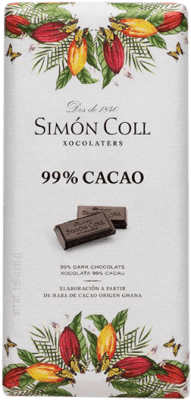 2,95 € | Chocolates y Bombones Simón Coll 99% Cacao Espanha