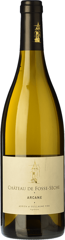 送料無料 | 白ワイン Château de Fosse-Sèche Arcane Saumur Blanc ロワール フランス 75 cl