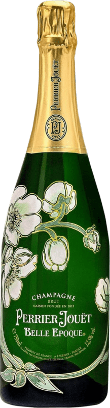 212,95 € | White sparkling Perrier-Jouët Cuvée Belle Époque Brut Grand Reserve A.O.C. Champagne Champagne France Pinot Black, Chardonnay, Pinot Meunier 75 cl