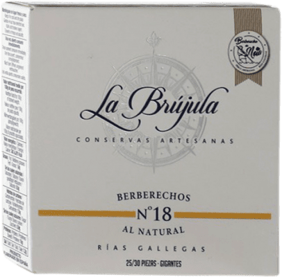 19,95 € | Meeresfrüchtekonserven La Brújula Berberechos Spanien 25/30 Stücke