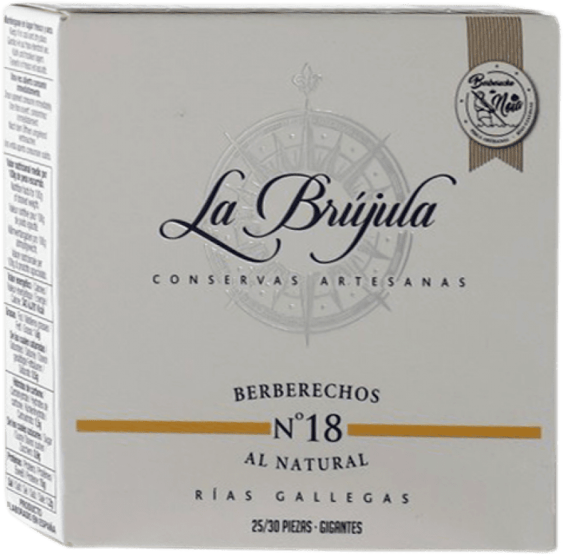 19,95 € Free Shipping | Conservas de Marisco La Brújula Berberechos 25/30 Pieces