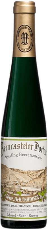 Kostenloser Versand | Weißwein Thanisch Berncasteler Doctor BA Q.b.A. Mosel Deutschland Riesling Halbe Flasche 37 cl