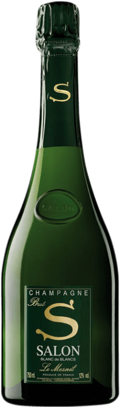 Бесплатная доставка | Белое игристое Salon Blanc de Blancs A.O.C. Champagne шампанское Франция Chardonnay 75 cl