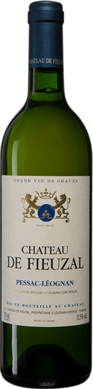 88,95 € | White wine Château de Fieuzal Blanc 1990 A.O.C. Pessac-Léognan Bordeaux France Sauvignon White, Sémillon Bottle 75 cl