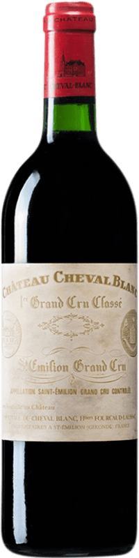 1 464,95 € | Vino tinto Château Cheval Blanc 1990 A.O.C. Bordeaux Burdeos Francia Merlot, Cabernet Franc 75 cl