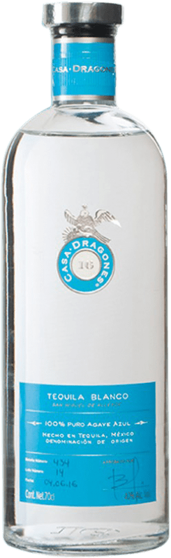 Spedizione Gratuita | Tequila Casa Dragones Blanco Jalisco Messico 70 cl