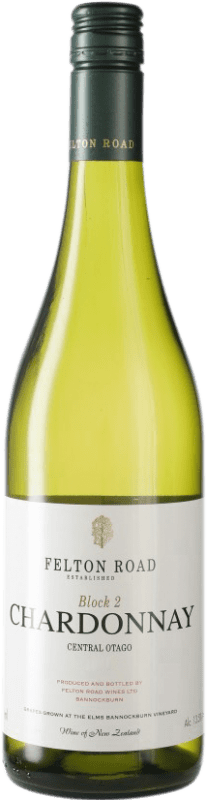 61,95 € | White wine Felton Road Block 2 I.G. Central Otago Central Otago New Zealand Chardonnay 75 cl