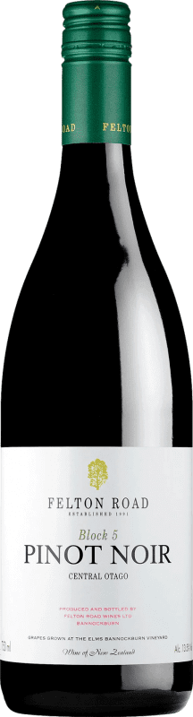 109,95 € 送料無料 | 赤ワイン Felton Road Block 5 I.G. Central Otago