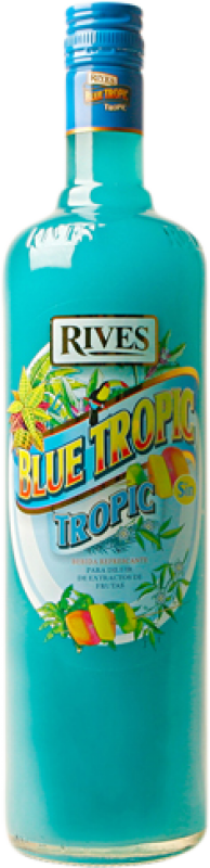 6,95 € | Spirits Rives Blue Tropic Andalusia Spain 1 L Alcohol-Free