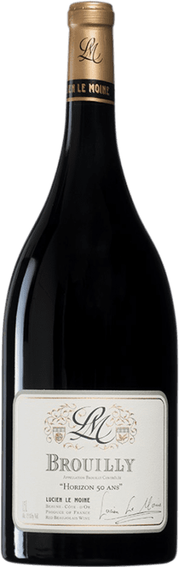 Kostenloser Versand | Rotwein Lucien Le Moine Brouilly Horizon 50 Ans A.O.C. Côte de Beaune Burgund Frankreich Gamay Magnumflasche 1,5 L